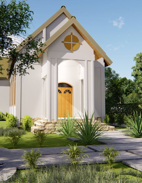 Church Building Architectural Design